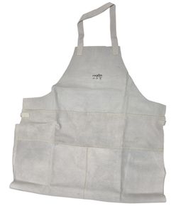 סינר ריתוך - עור אפור 004-60X90CM