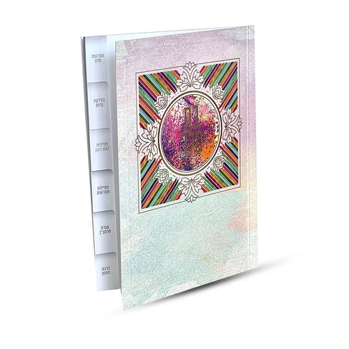 בת מלך מדורג - דגם צבעוני