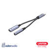 מתאם USB-C לאוזניות וטעינה במקביל דגם UNITEK M205A 