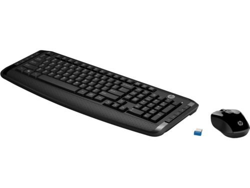 מקלדת ועכבר אלחוטיים HP 300 (עברית)