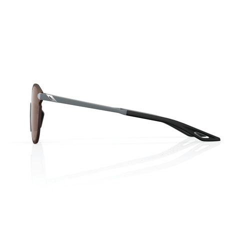משקפי שמש 100% אפור / חום -  LEGERE ROUND HIPER