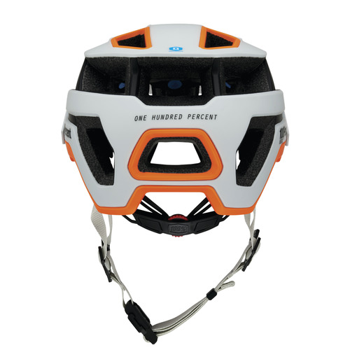 קסדת אול מאונטיין לאופניים 100% כתום / לבן  -  ALTEC FIDLOCK