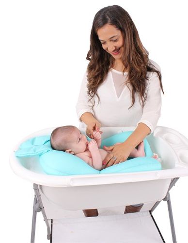 צופי - כרית אמבטיה רב שימושית לתינוק - אפור