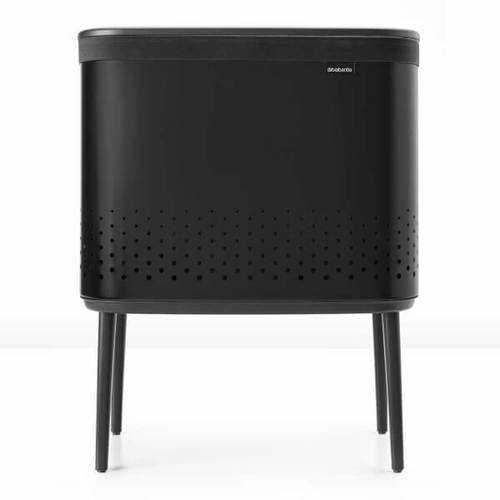 סל כביסה 60 ליטר, BO שחור מט Brabantia