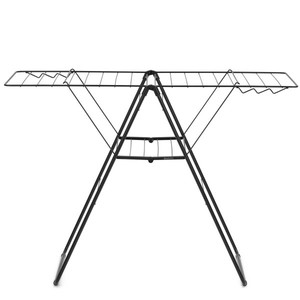 מתלה לכביסה מתקפל 20 מטר, שחור מט Brabantia