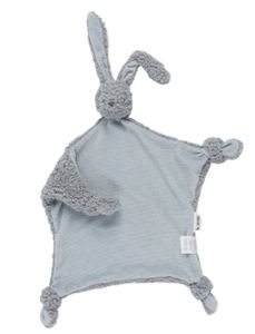 שמיכי באני רך ונעים למגע עם צד פרוותי וצד חלק - אפור