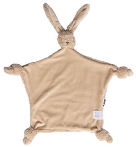 שמיכי באני רך ונעים למגע עם צד פרוותי וצד חלק - חום בהיר