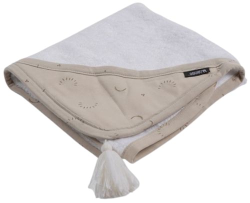 מגבת רחצה קפוצ'ון 100% כותנה במבוק - חום בהיר