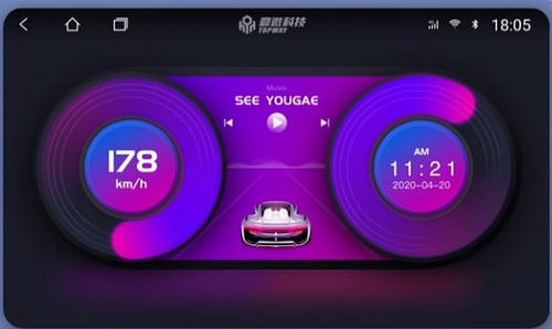 מערכת מולטימדיה לפולקסווגן פולו 2018 genesis standart