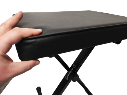 כסא פסנתר X מתקפל ומרופד UDT-501 מבית LEGRAND