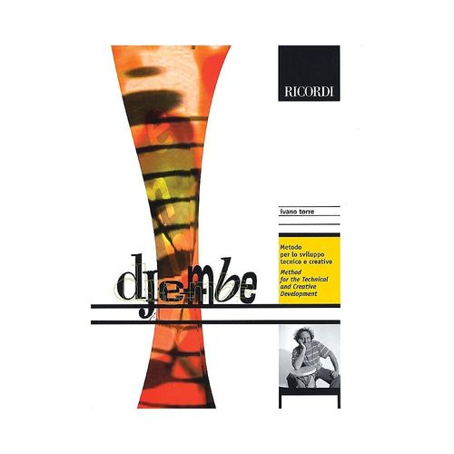 ספר תווים לדג'מבה Ricordi Djembe (Method for Technical and Creative Development)