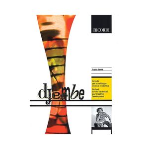 ספר תווים לדג'מבה Ricordi Djembe (Method for Technical and Creative Development)