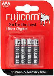 רביעיית סוללות AAA - פוג'יקום Fujicom