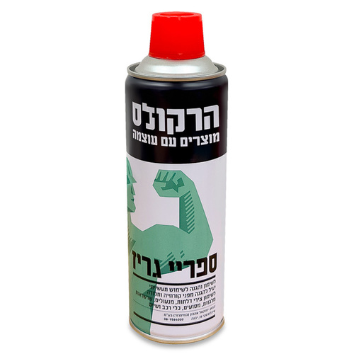 ספריי גריז שקוף 500 מ