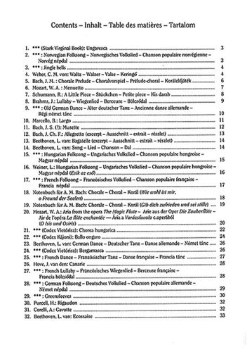 ספר תווים לקונטרבס Repertoire for Music Schools - for Double Bass with Piano Accompaniment
