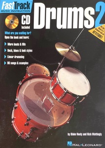 ספר תווים לתופים FastTrack Drums Method – Book 2