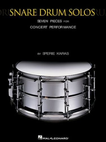ספר תווים לתופים Snare Drum Solos - Seven Pieces for Concert Performance