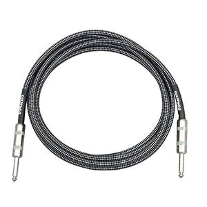 כבל לגיטרה דימרציו אפור 18 פיט DIMARZIO with Switchcraft plugs
