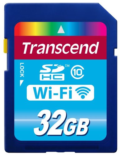 Transcend SDHC 32GB Wi-Fi Class10