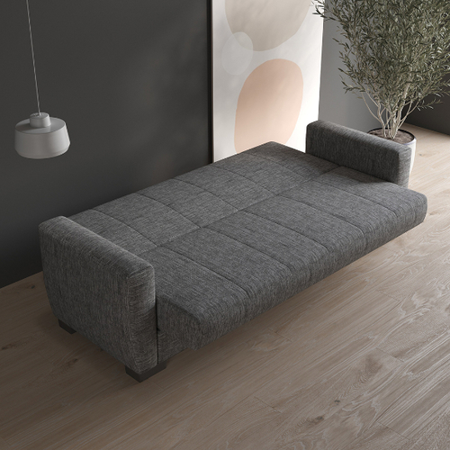 ספת אירוח נפתחת למיטה דגם נורית צבע שחור