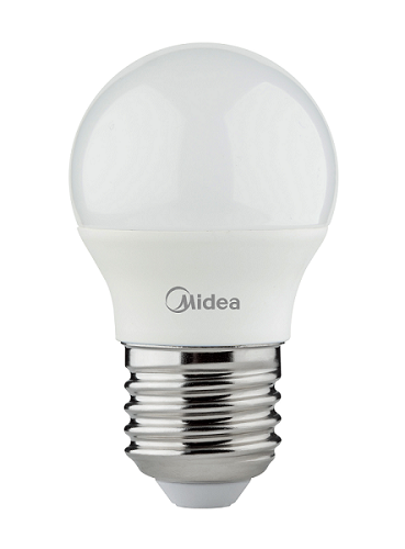 E27 Midea  אור יום הברגה A45 5W נורת כדור