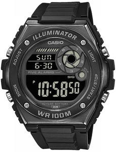 CASIO MWD-100HB-1B תצוגה גדולה