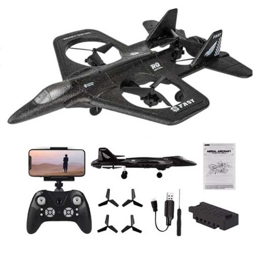 רחפן WIFI נטען עם מצלמה בעיצוב מטוס קרב SKY SCANNER DRONE