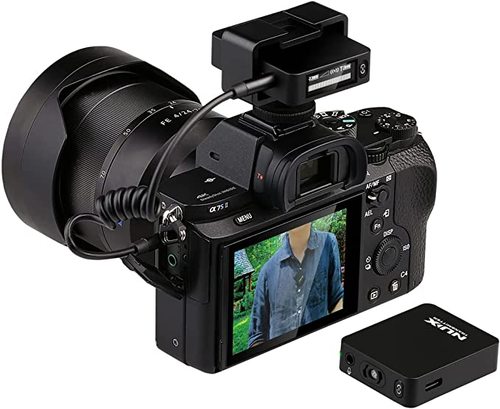 מיקרופון אלחוטי למצלמה NUX B-10 Vlog Camera Wireless Microphone