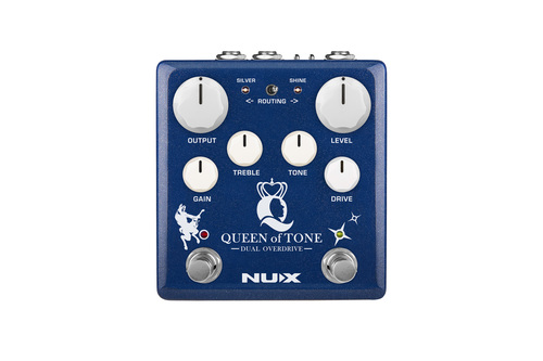 אפקט לגיטרה NUX NDO-6 Queen of Tone Dual Overdrive