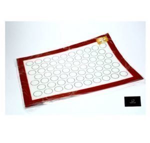משטח סילקון למקרון לאפייה 42X30 ס"מ