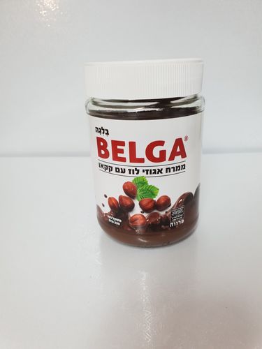 ממרח אגוזי לוז וקקאו פרווה בלגה BELGA