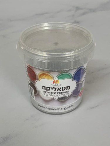 אבקת איבוק כסף ספארקל- מנדלברג- אריזת חיסכון