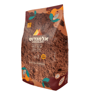 אבקת קקאו טהור 100% 1ק"ג