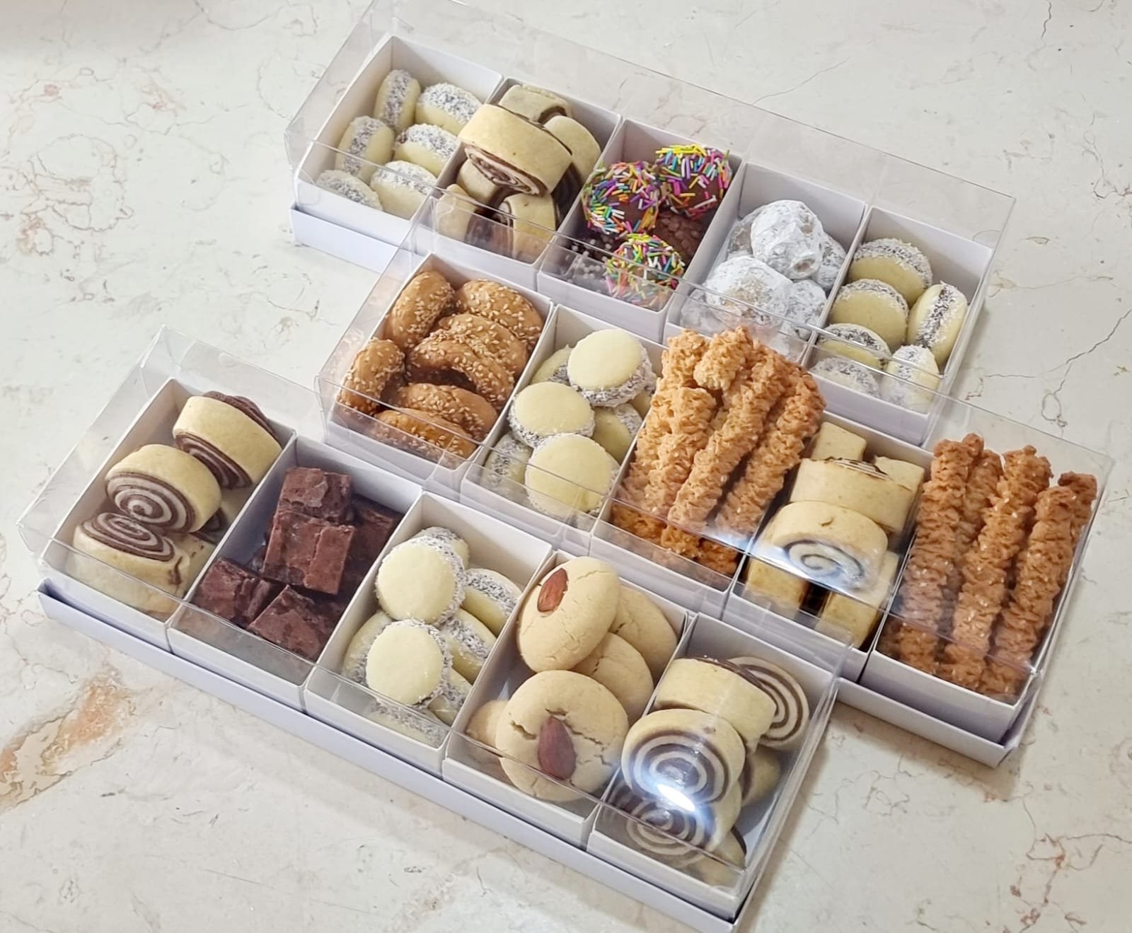 מגש כיבודים 35-12-5 + 5 חלוקות