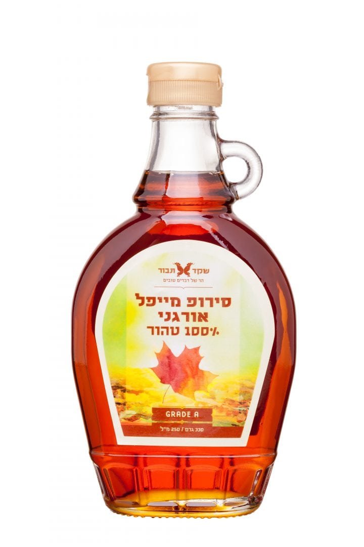 סירופ מייפל אורגני, 100% טהור