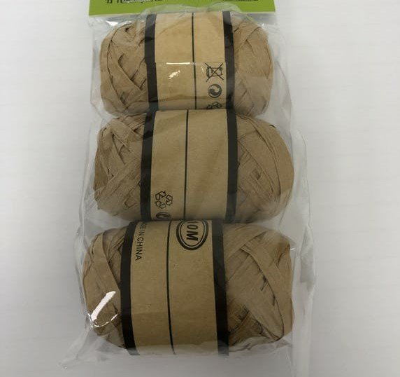 סרטי רפיה צבע טבעי