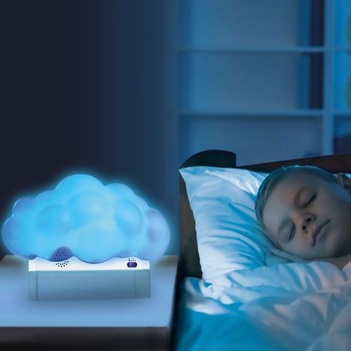 מנורת לילה 'הענן הפרטי שלי' מחליפת צבעים עם צלילים ו 3 מצבי פעולה