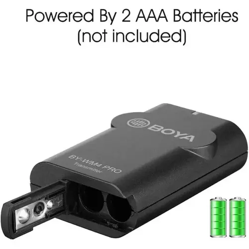 מיקרופון דש אלחוטי  Boya WM4 Pro K1