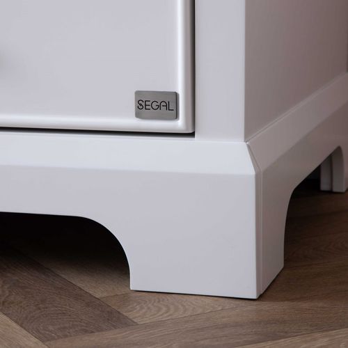 שידת החתלה לתינוק מילאנו MDF - לבן