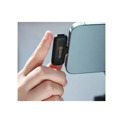 מיקרופון דש אלחוטי אקונומי לאייפון Boya BY-WM3T2-D1