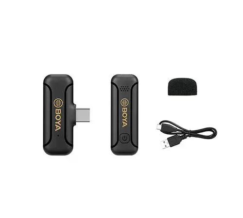 מיקרופון דש אלחוטי אקונומי לאנדרואיד BOYA BY-WM3T2-U1