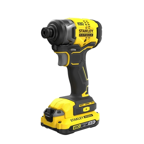 סט 3 כלים V20 כולל 2 סוללות STANLEY FMC2021 4AH אימפקט פטיששון ומשחזת
