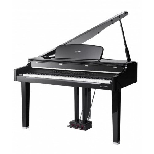 פסנתר כנף חשמלי שחור KURZWEIL KAG100 WHP