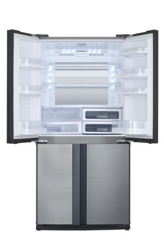 מקרר ‏מקפיא תחתון Sharp SJ-FE87V-SL שארפ