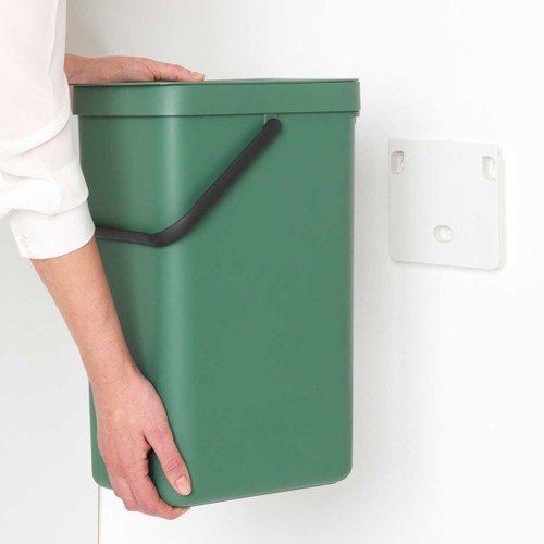 פח הפרדה 16 ליטר פלסטיק, ירוק עז Brabantia