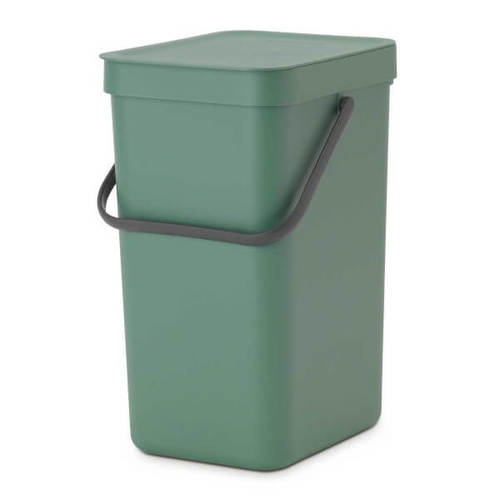 פח הפרדה 12 ליטר פלסטיק, ירוק עז Brabantia
