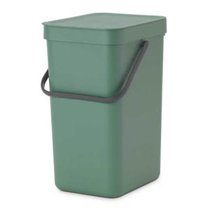 פח הפרדה 12 ליטר פלסטיק, ירוק עז Brabantia