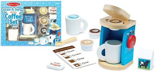 ערכת קפה מעץ - Melissa and Doug