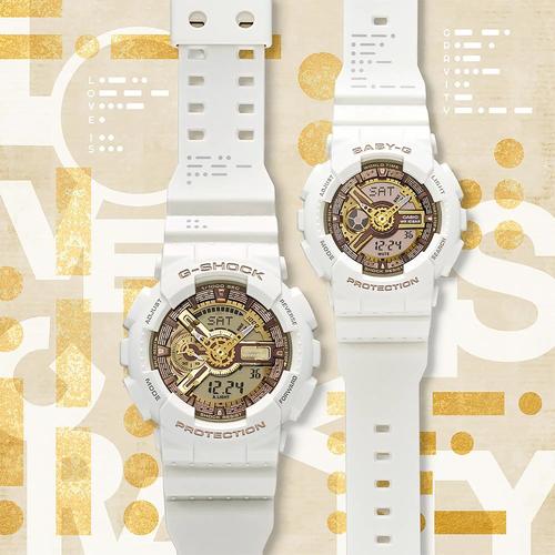 CASIO LOV-22A-7A סט שעוני ג’י-שוק תואמים במהדורה מוגבלת לולנטייו יום האהבה