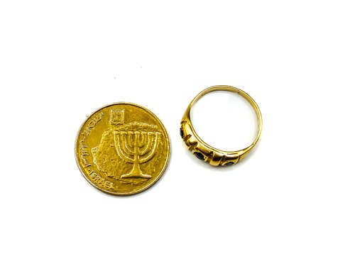 טבעת ענתיקה ספירים